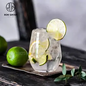Stemless Wine/Cocktail Glass 500ml 3pcs