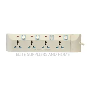 Extension Socket 4 Way/4m Philips