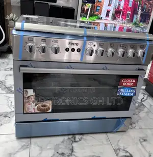 2 Electric 4 Gas Burner Ferre Oven With Grill 60x90