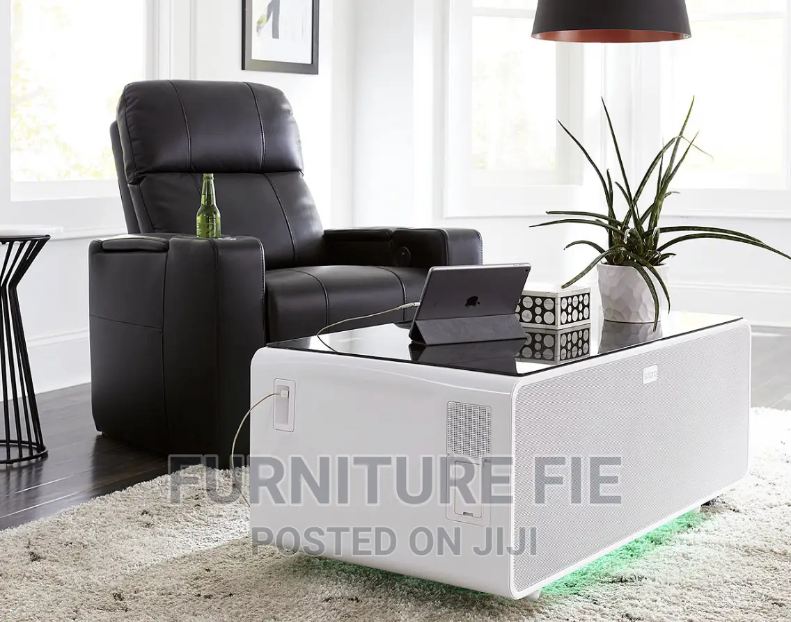 Sobro Smart Coffee Table With Refrigerator From Macy’S Usa