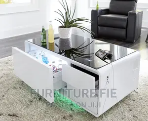 Sobro Smart Coffee Table With Refrigerator From Macy’S Usa