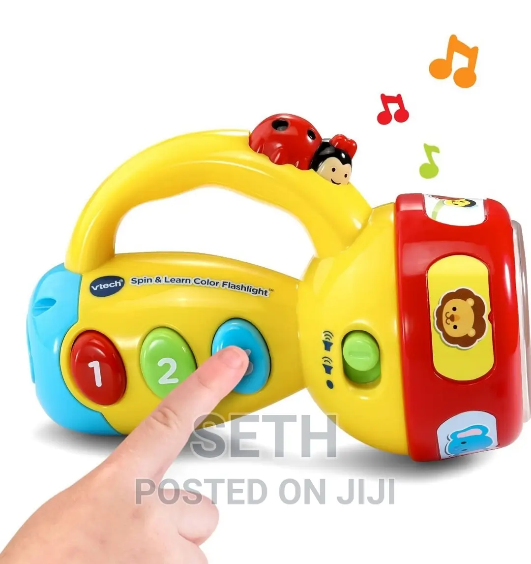 Children Kids Vtech Spin and Learn Color Flashlight