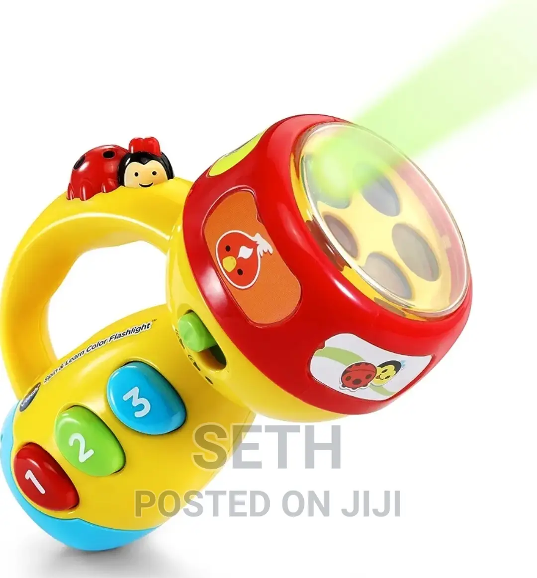 Children Kids Vtech Spin and Learn Color Flashlight