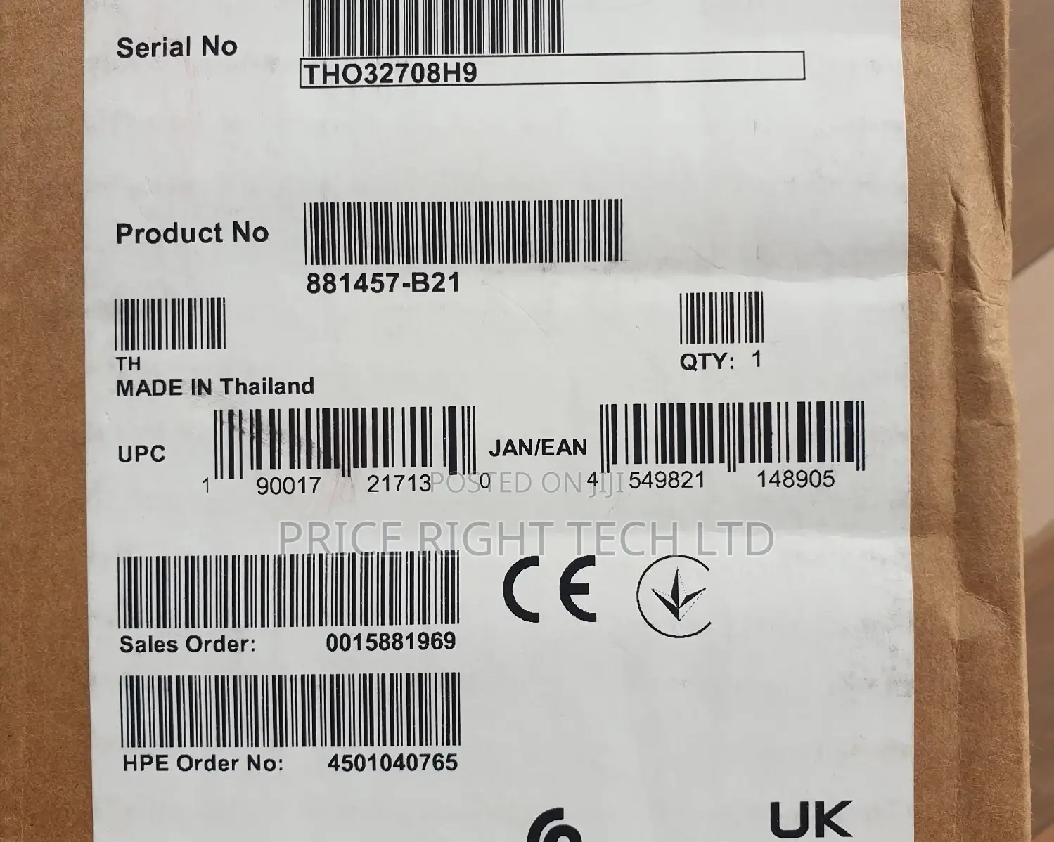 Brand New 2.4TB SAS 12G Mission Critical SFF SC Server