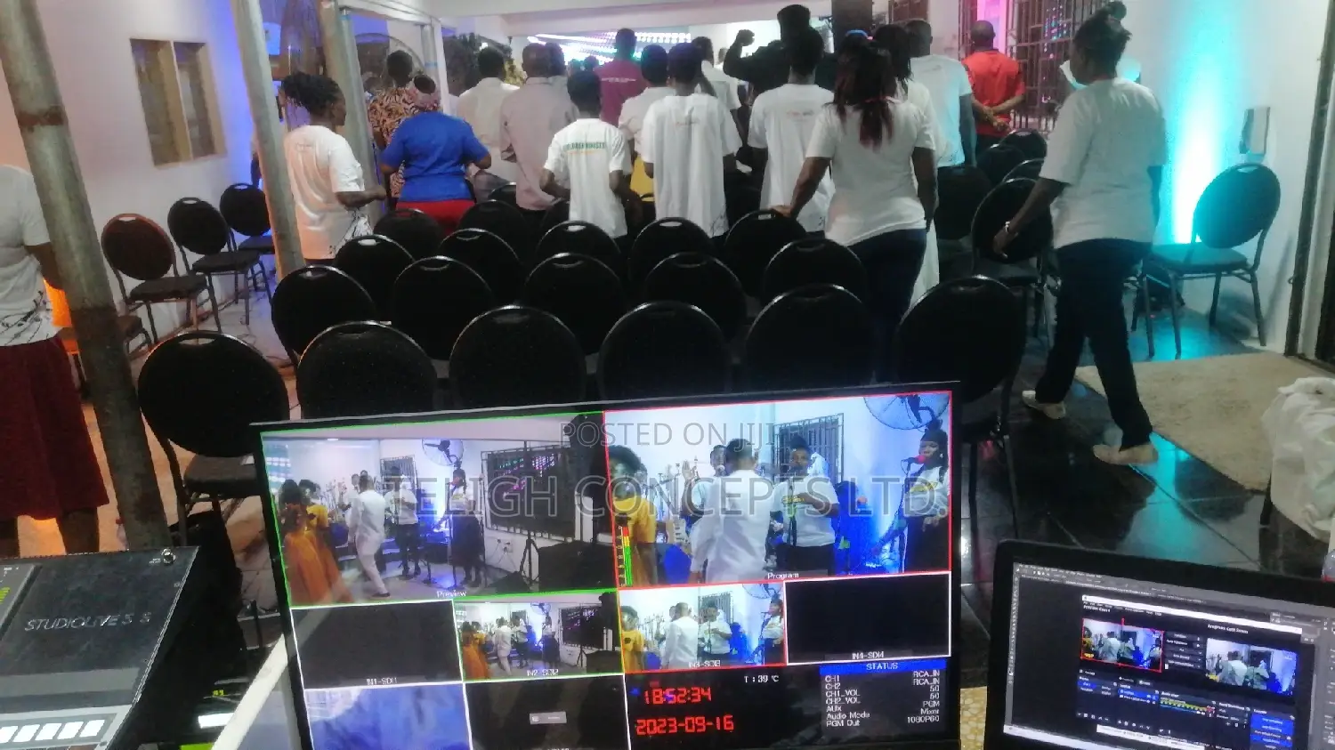 4 Camera Video Production Livestreaming Sevices