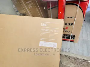 Naturally Crispy and Vivid Pictures UHD Samsung 55”Au7000