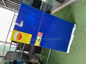 Wesarpool 100L Glass Door Fridge Double Door Fridge New in B