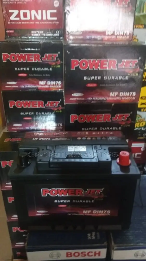Genuine Car Batteries Available