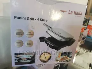 Durable ~Italia 2000w Panini Grill Maker
