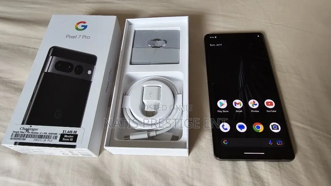 New Google Pixel 7 Pro 128 GB Black