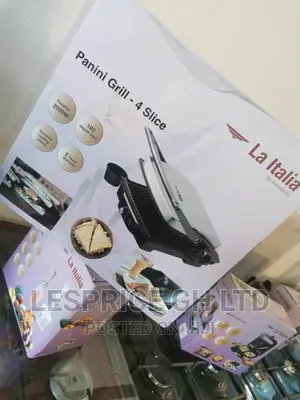 High Power ~ Italia 2000w Panini Grill Maker