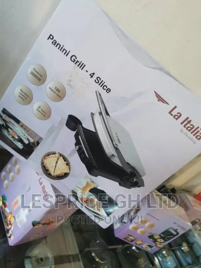 Ultra Powerful ~Italia 2000w Grill Maker