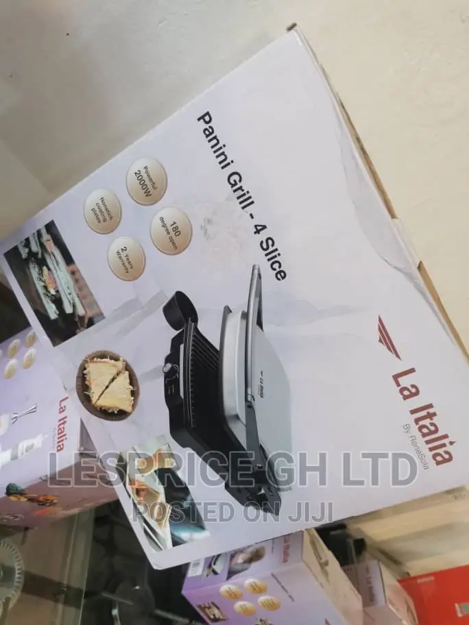 La Italia 2000w Grill Maker