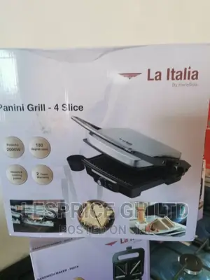 Affordable//Italia 2000w Grill Maker