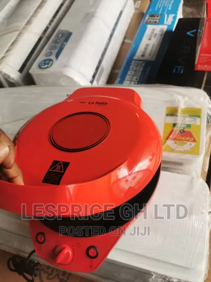 Quality Assured ~Italia 1200w Grill and Pizza Maker