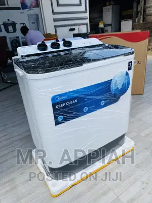 Free Standing Midea Mta100w70 Double Door Washingmachine.