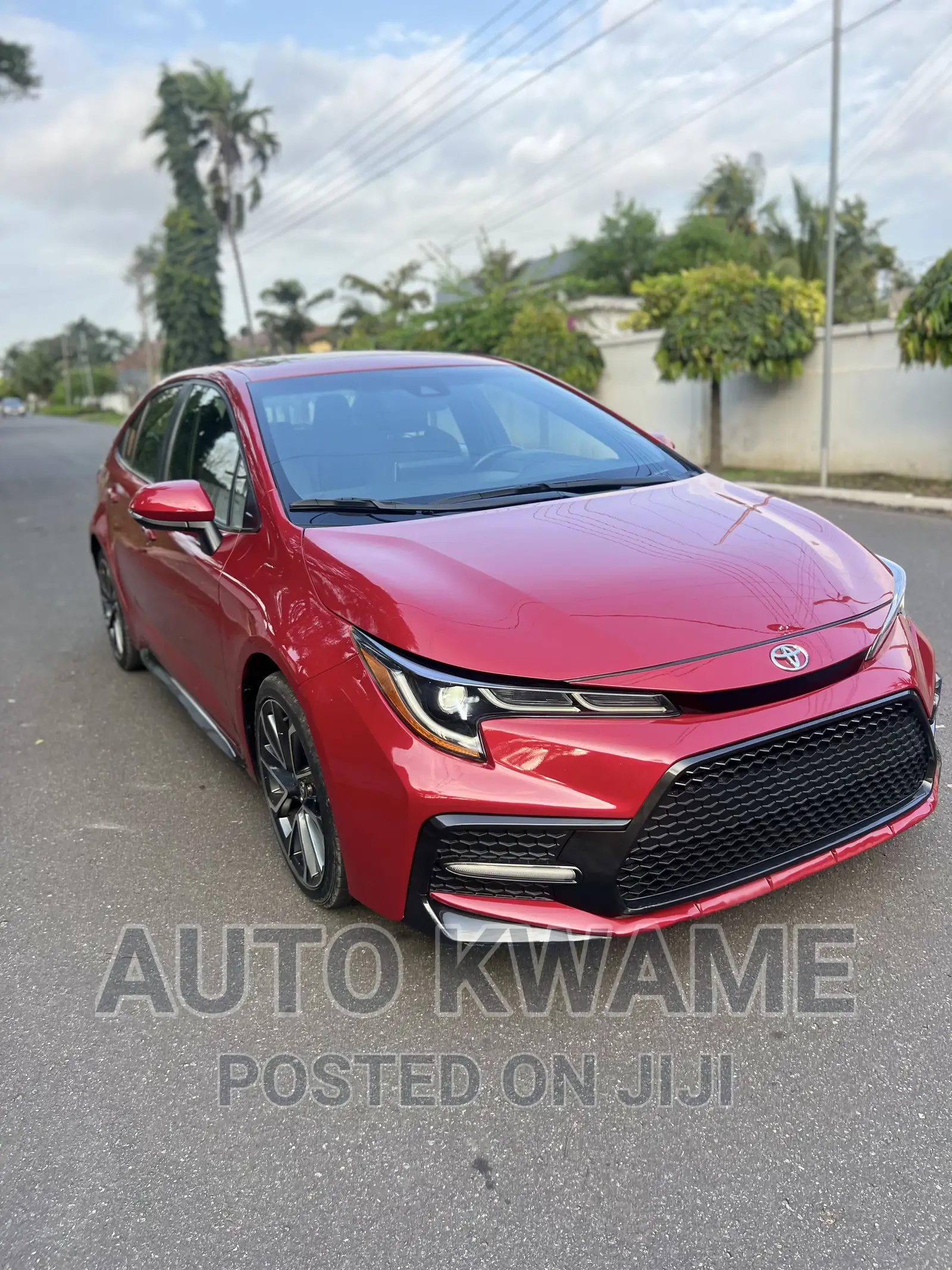 Toyota Corolla SE 2021 Red