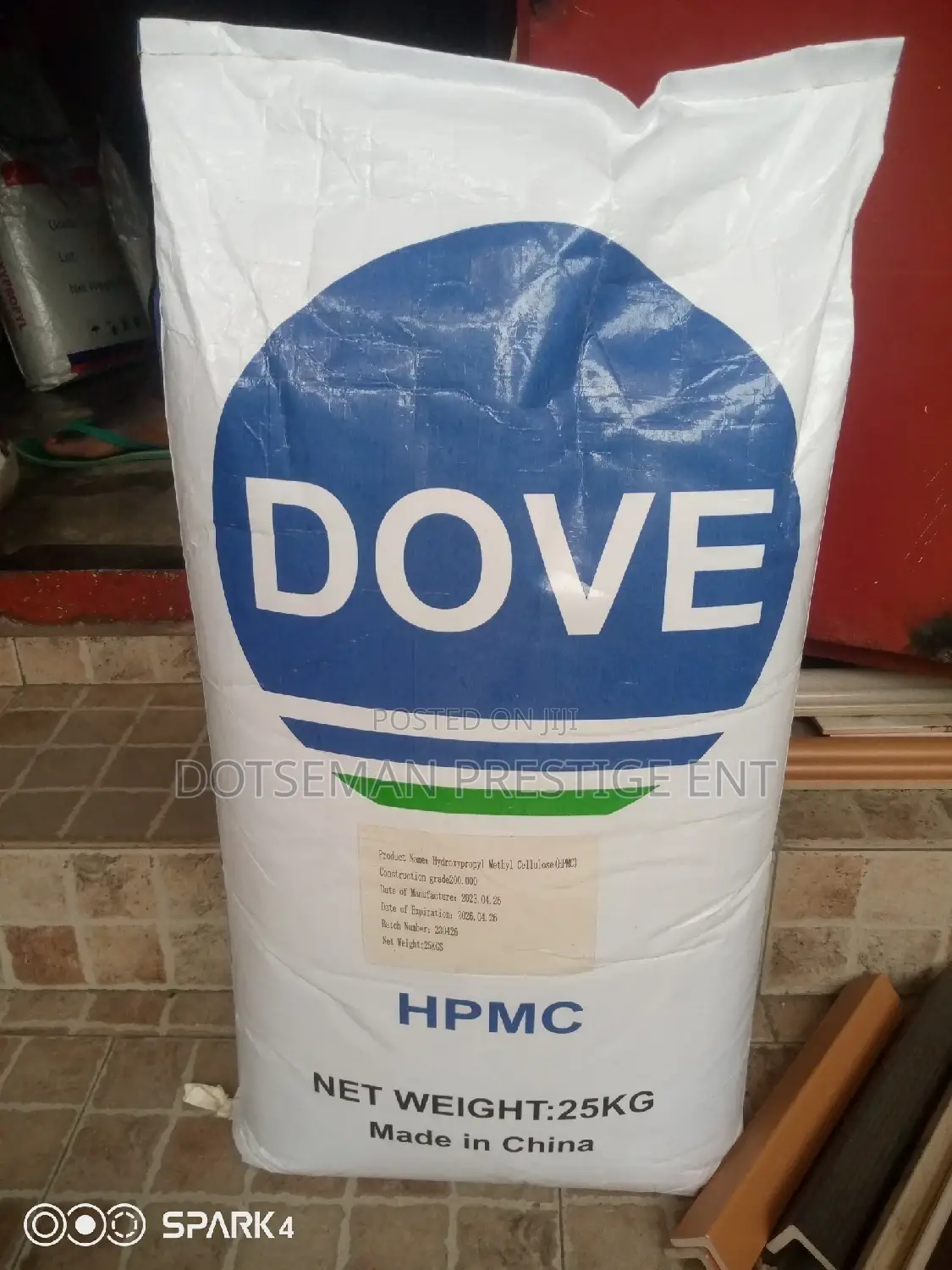 25kg Chemical for Tiles