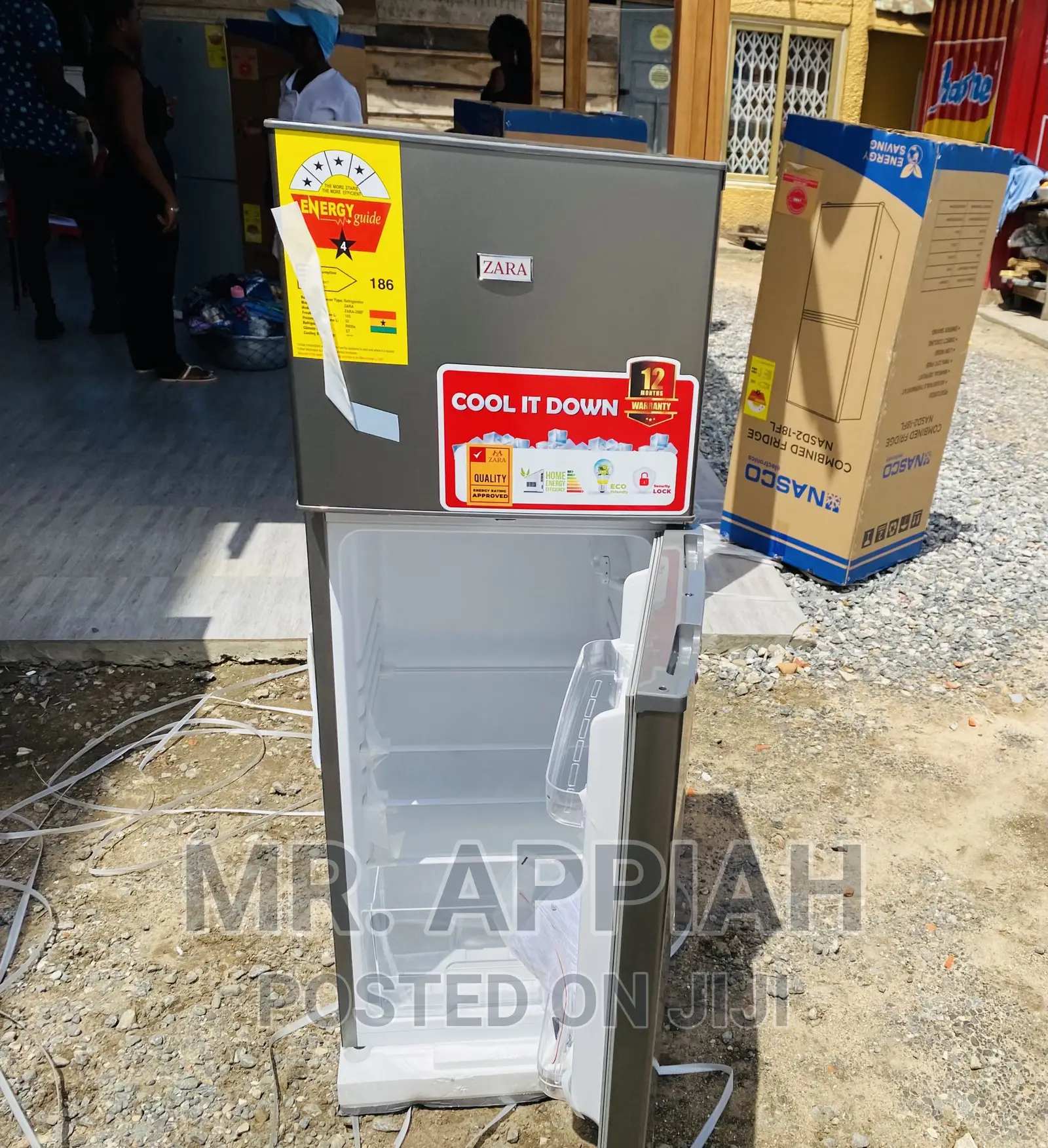 Auto-Defrosting Zara Double Door Refrigerator(Zar-20bf) 