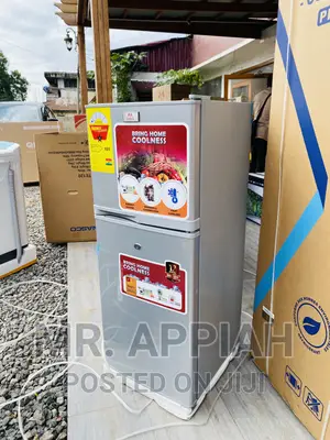 Brand  New Zara 14TM Double Door Refrigerator(Silver) 