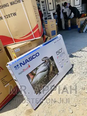 Authentic New Nasco 50 Inch Digital Satelite LED Tv 
