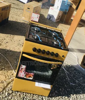 Purchase Gold 4 Gas Burner Volcano Oven With Grill Cooker