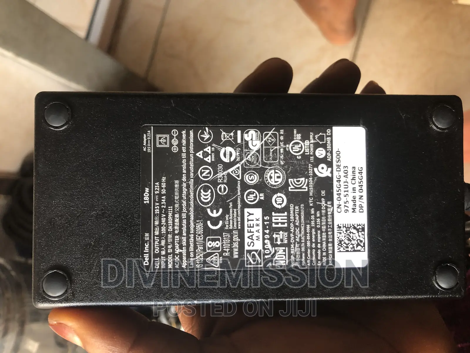 Dell 180w Big Pin. Home Used (Original)