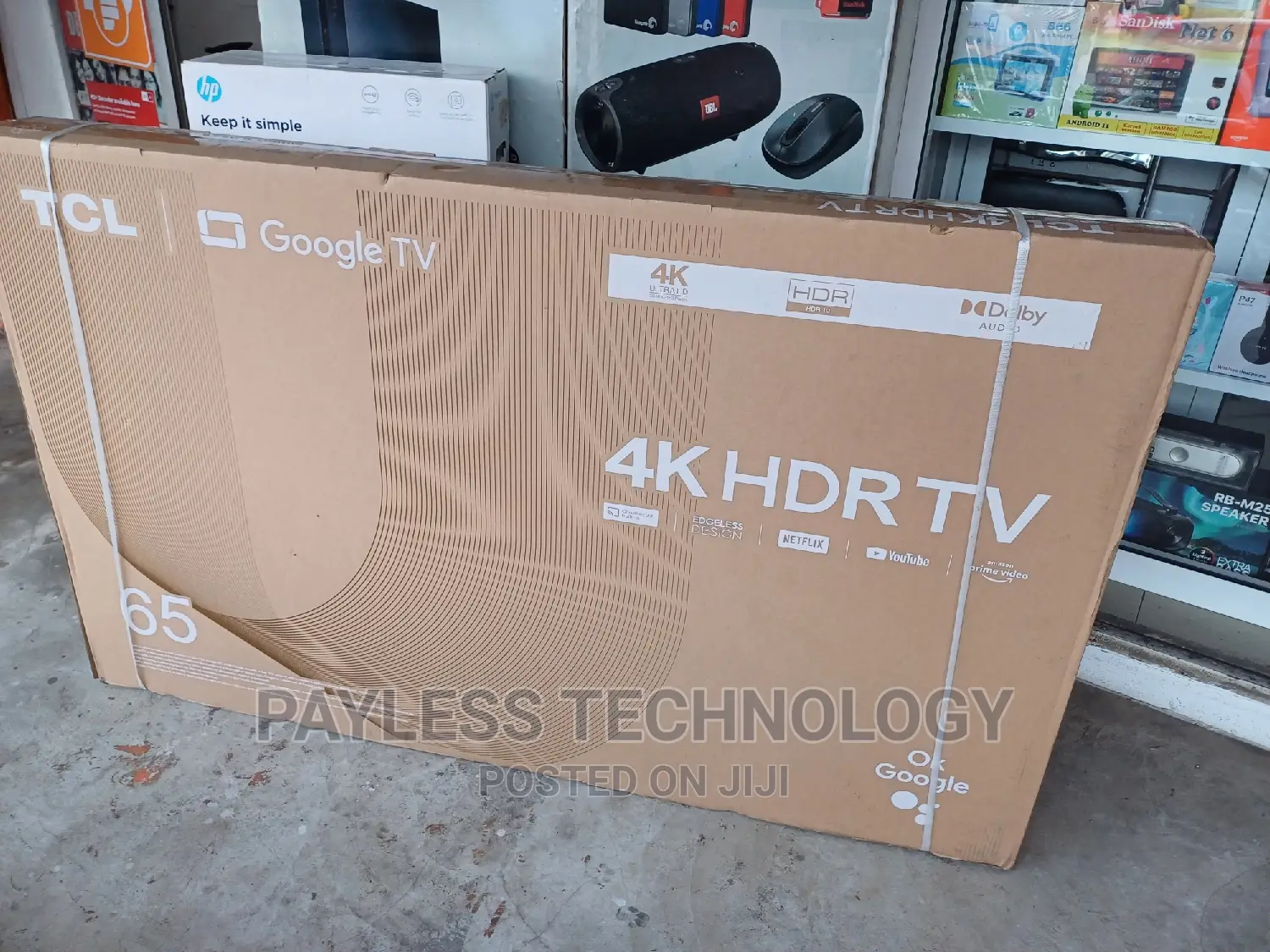 TCL 65 Inches Smart Android Televisions