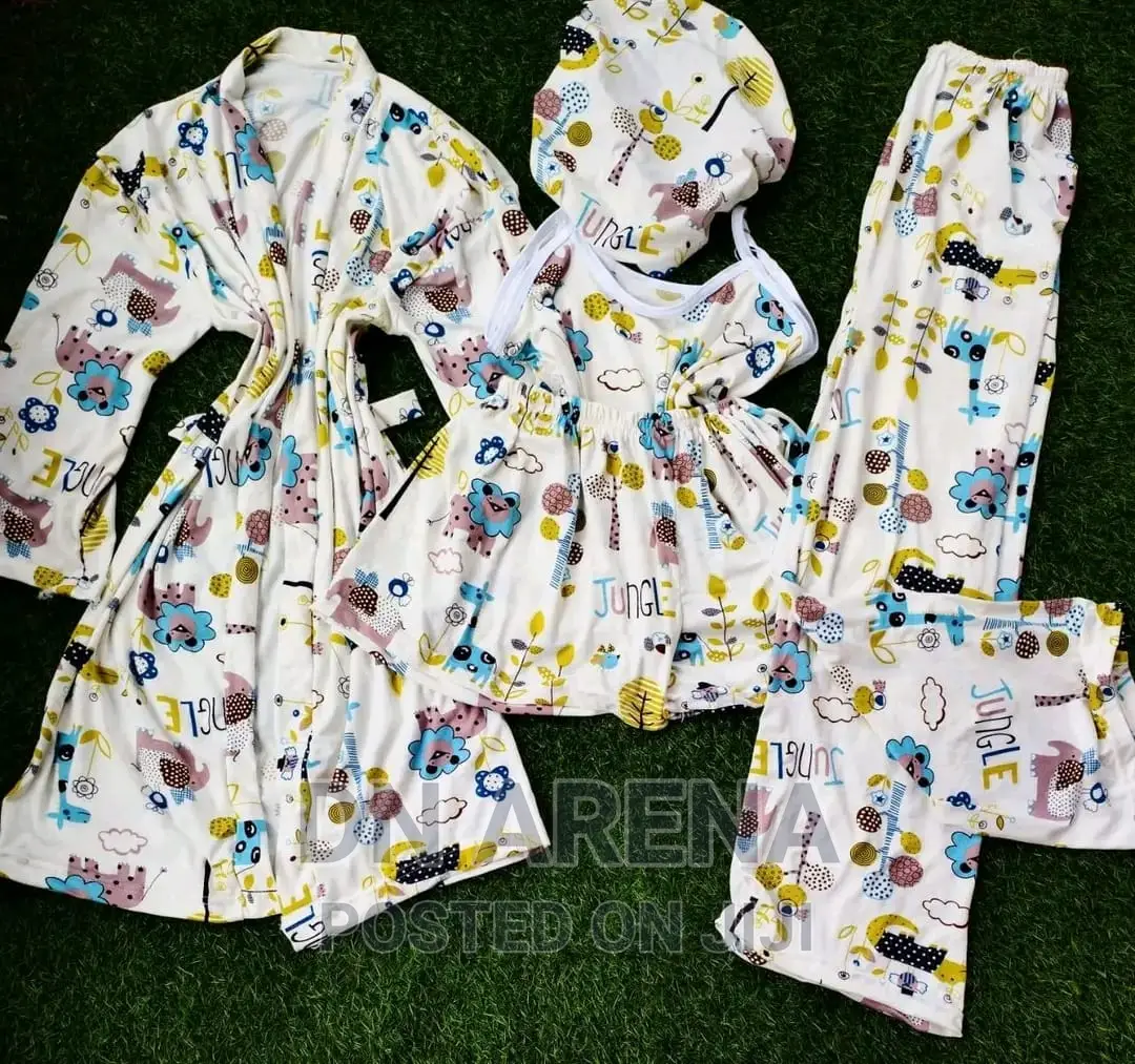 Ladies 5 in 1 Sleep Wear/ Nighty
