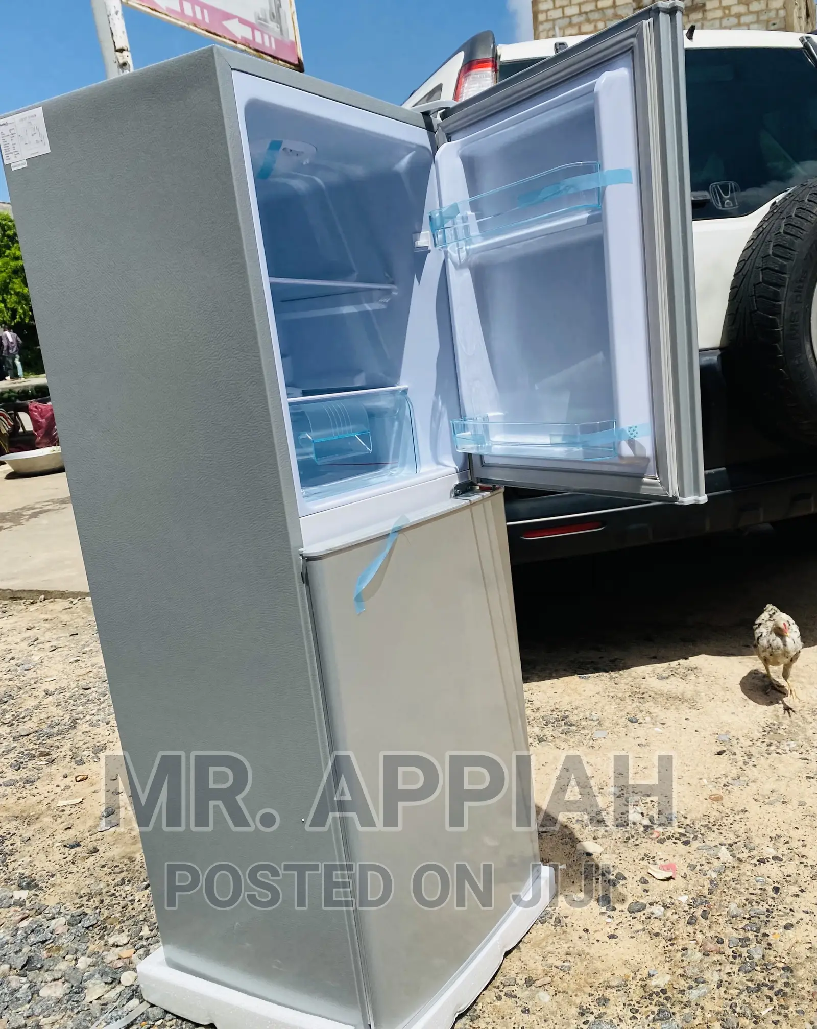 Brand  New Nasco Refrigerator Nascod2-18fl(Silver) 