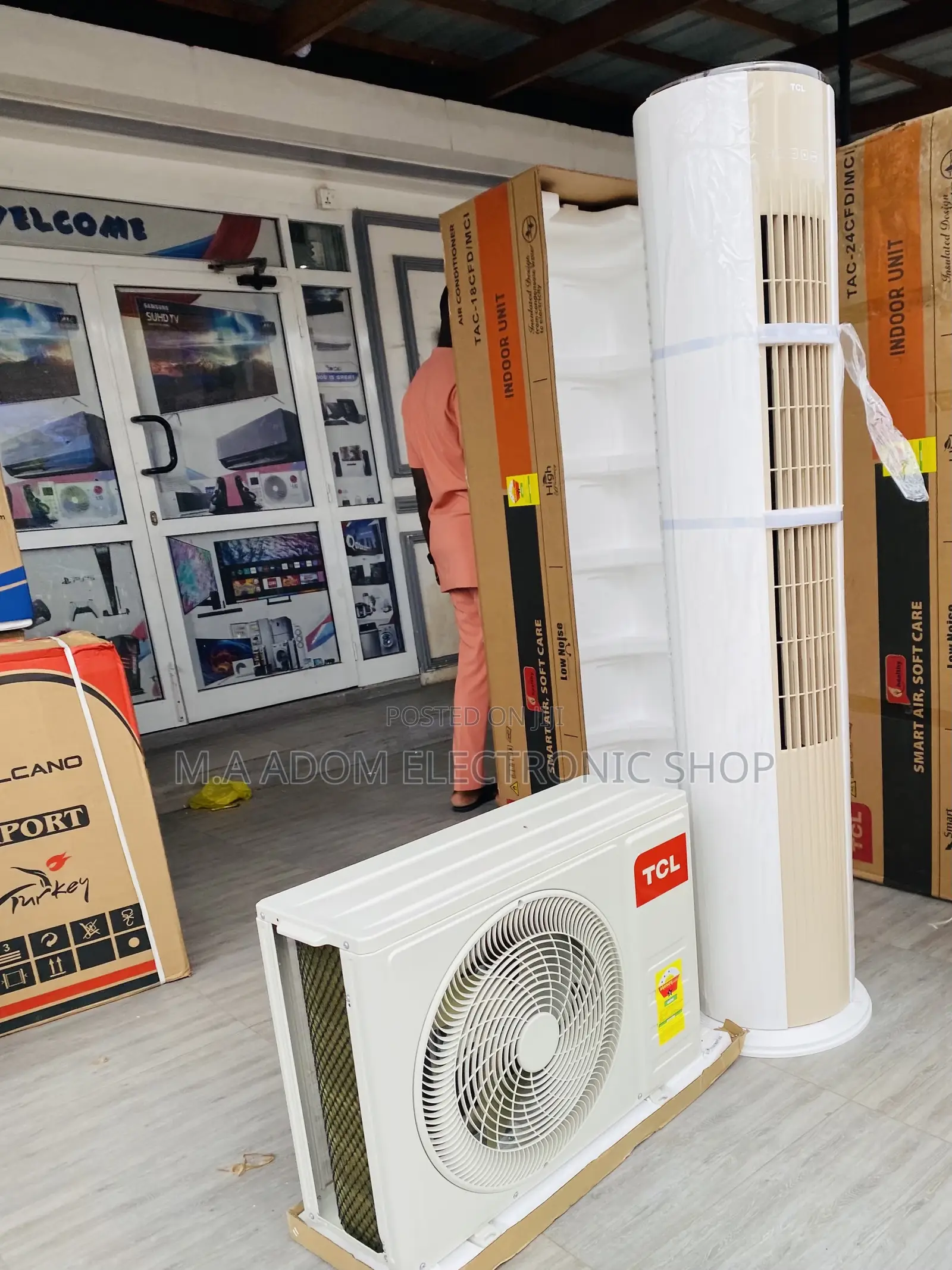 Sealed in Box TCL 2.5hp Floor Standing Air Conditioner 