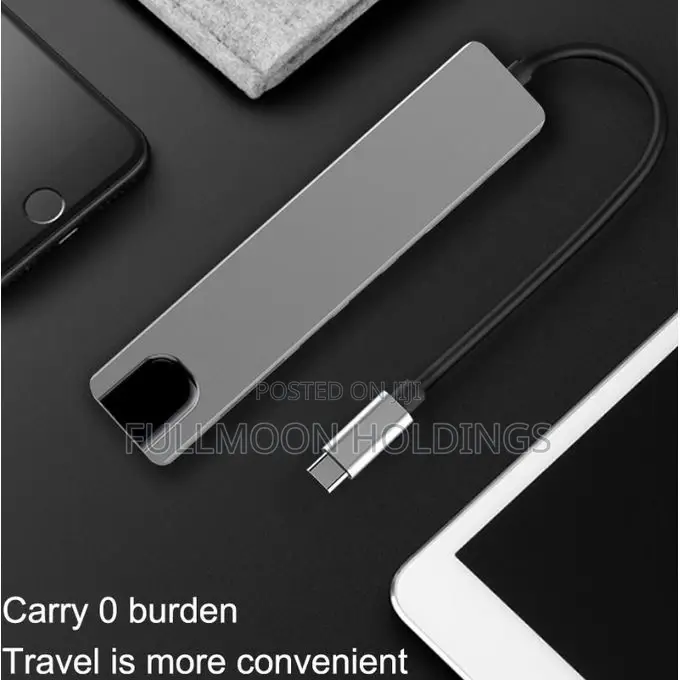 8 in 1 87W Type-C Docking Station HUB