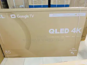 Original TCL 85 Inch Qled Smart Google Tv 85C645(Black) 