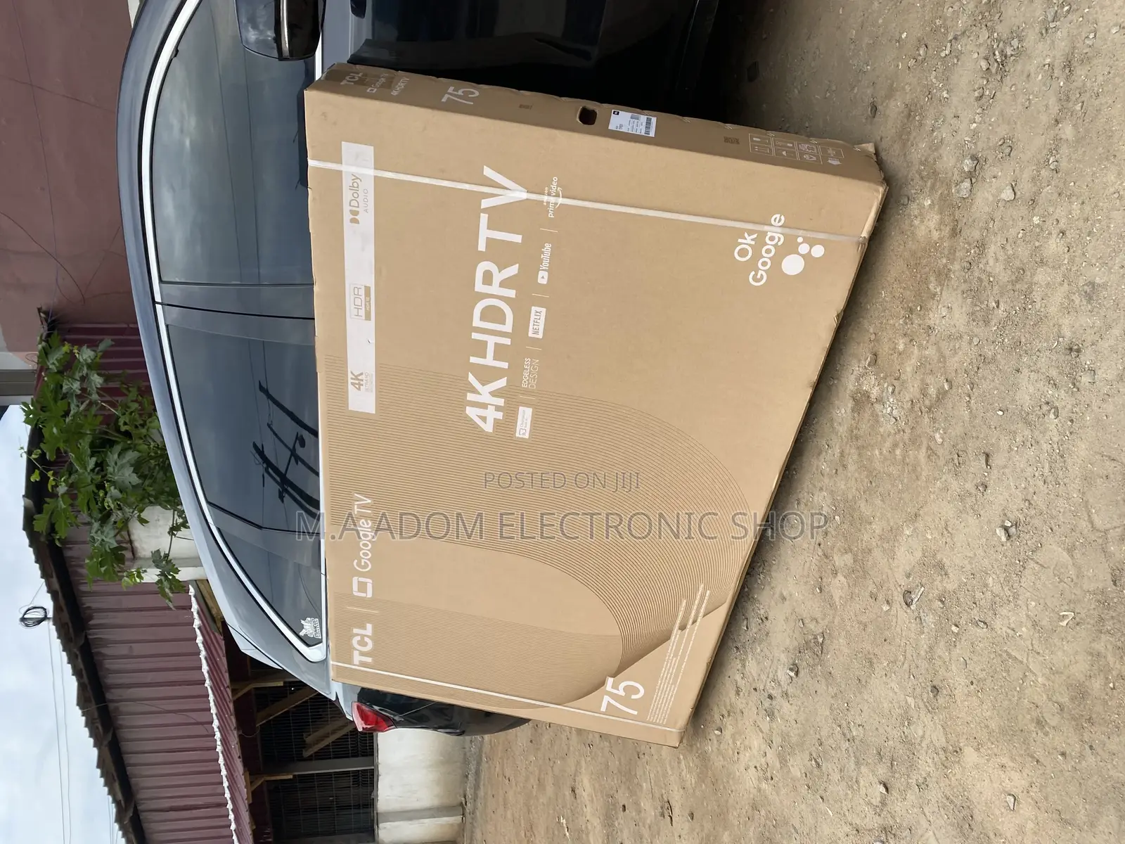 High Quality TCL 75” 75P635 HDR Frameless Google Tv