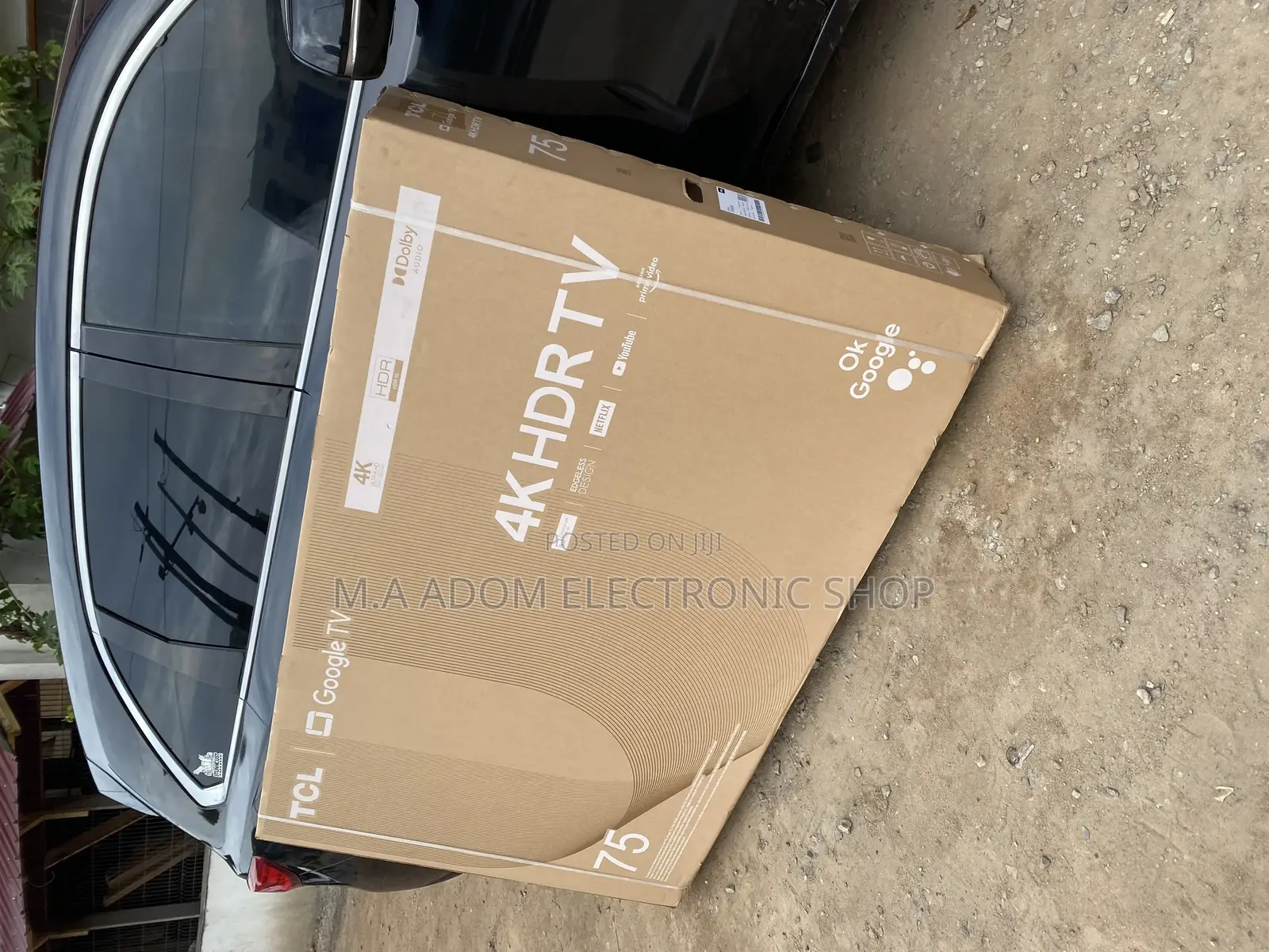 High Quality TCL 75” 75P635 HDR Frameless Google Tv