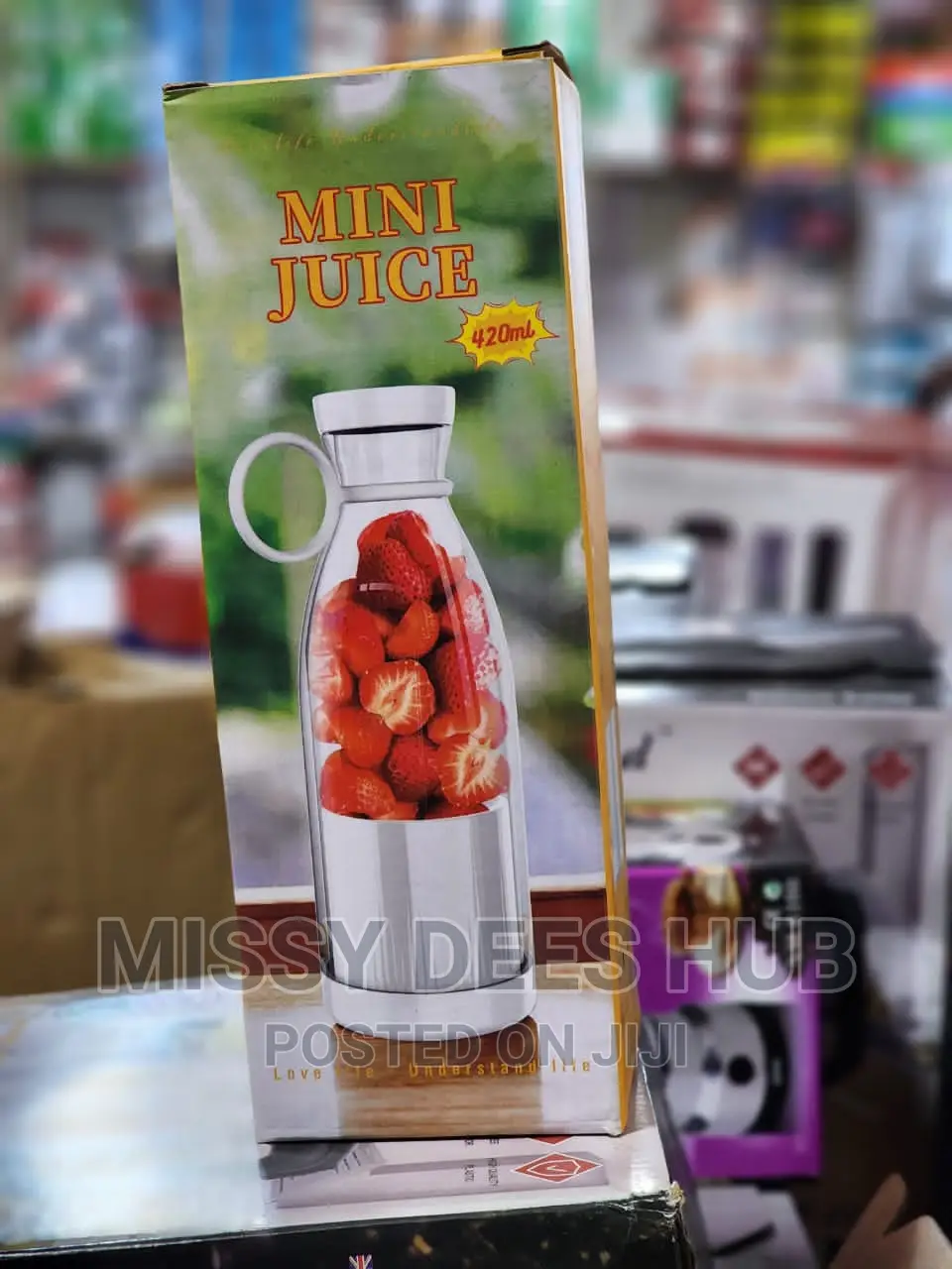 Rechargeable Juice Bottle