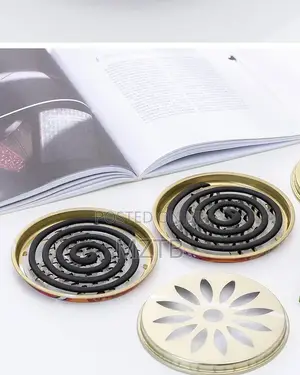 2 Sets Mosquito Coil Holder Incense Burner With Cover