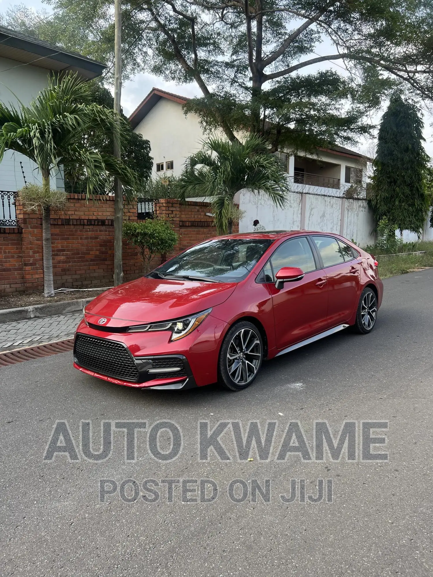 Toyota Corolla SE 2021 Red