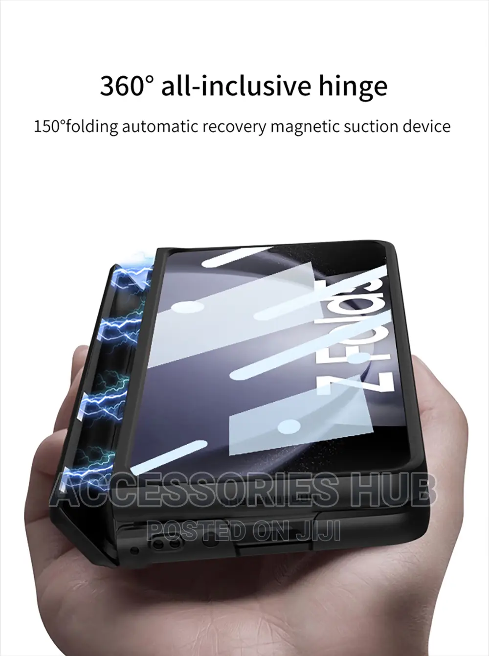 Z Fold 5 Cases With Screen Protector and Hinge Protection