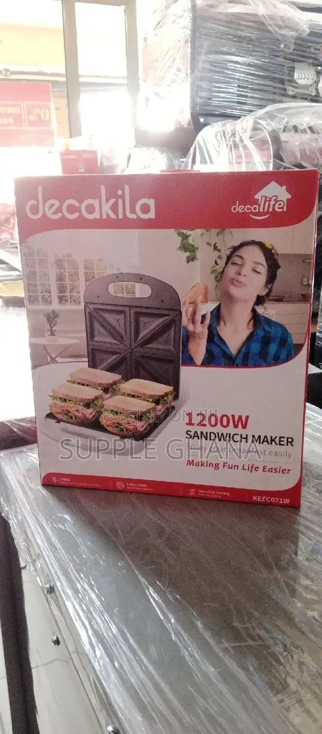 Decakila Sandwich Maker