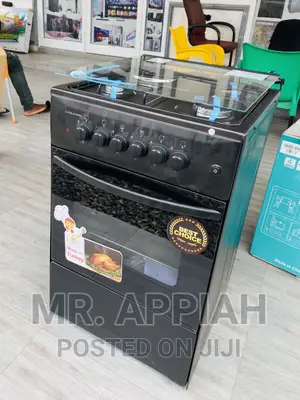 Excellent New Volcano 50x50 3 Gas + 1electric Cooker(Black)