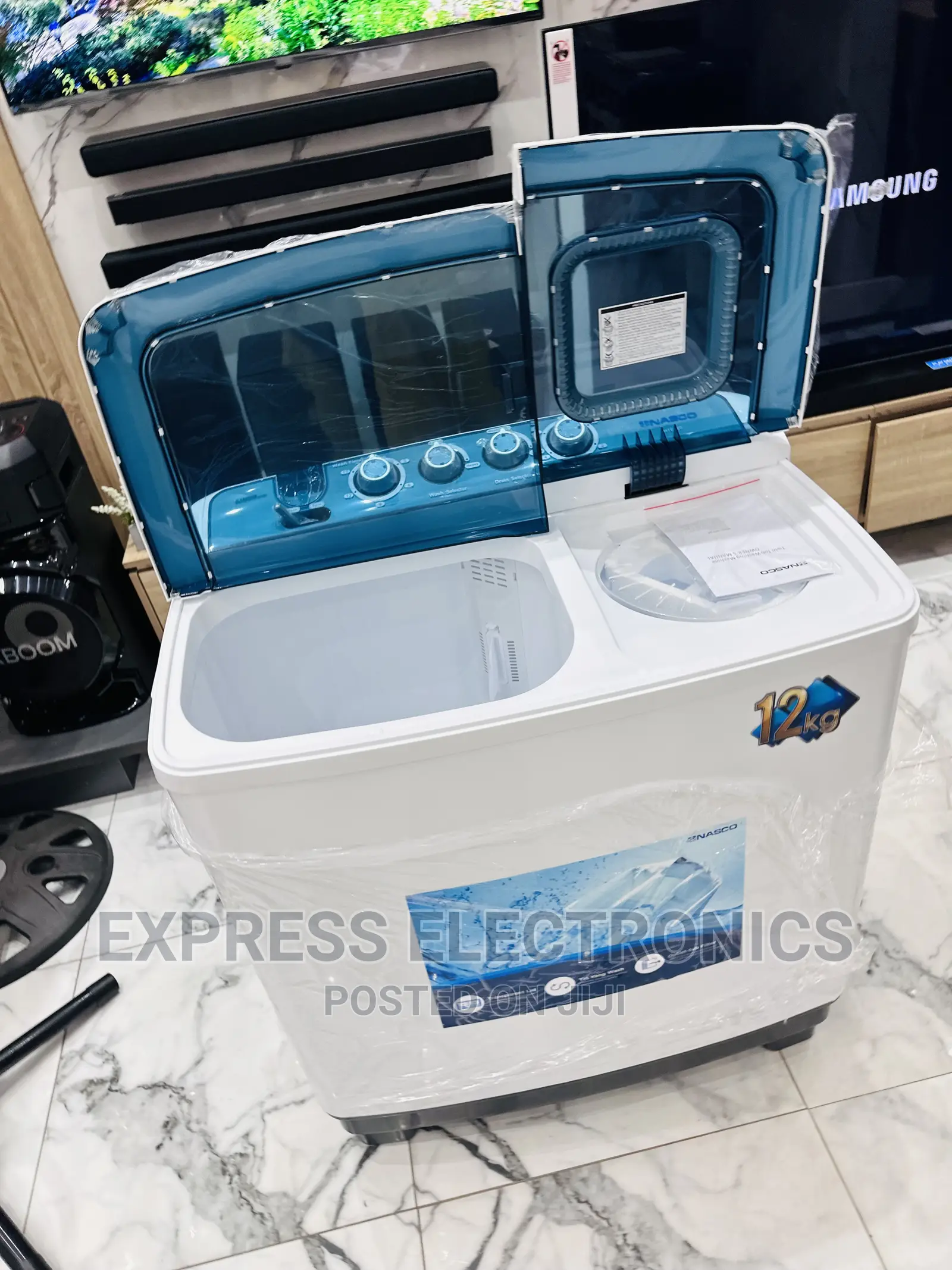 12kg Topload Washing Machine Twintub Nasco