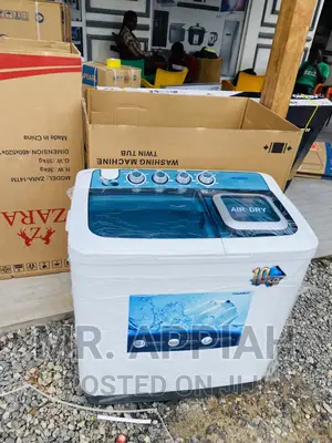 Durable and Affordable Nasco 12kg Top Load Washing Machine.