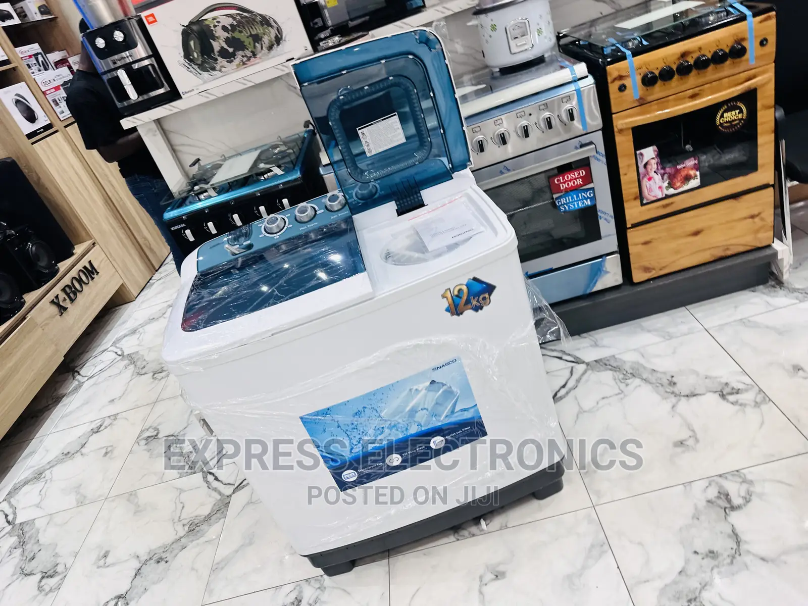 Best Buy for Less Topload Twintub Nasco 12kg Washing Machine