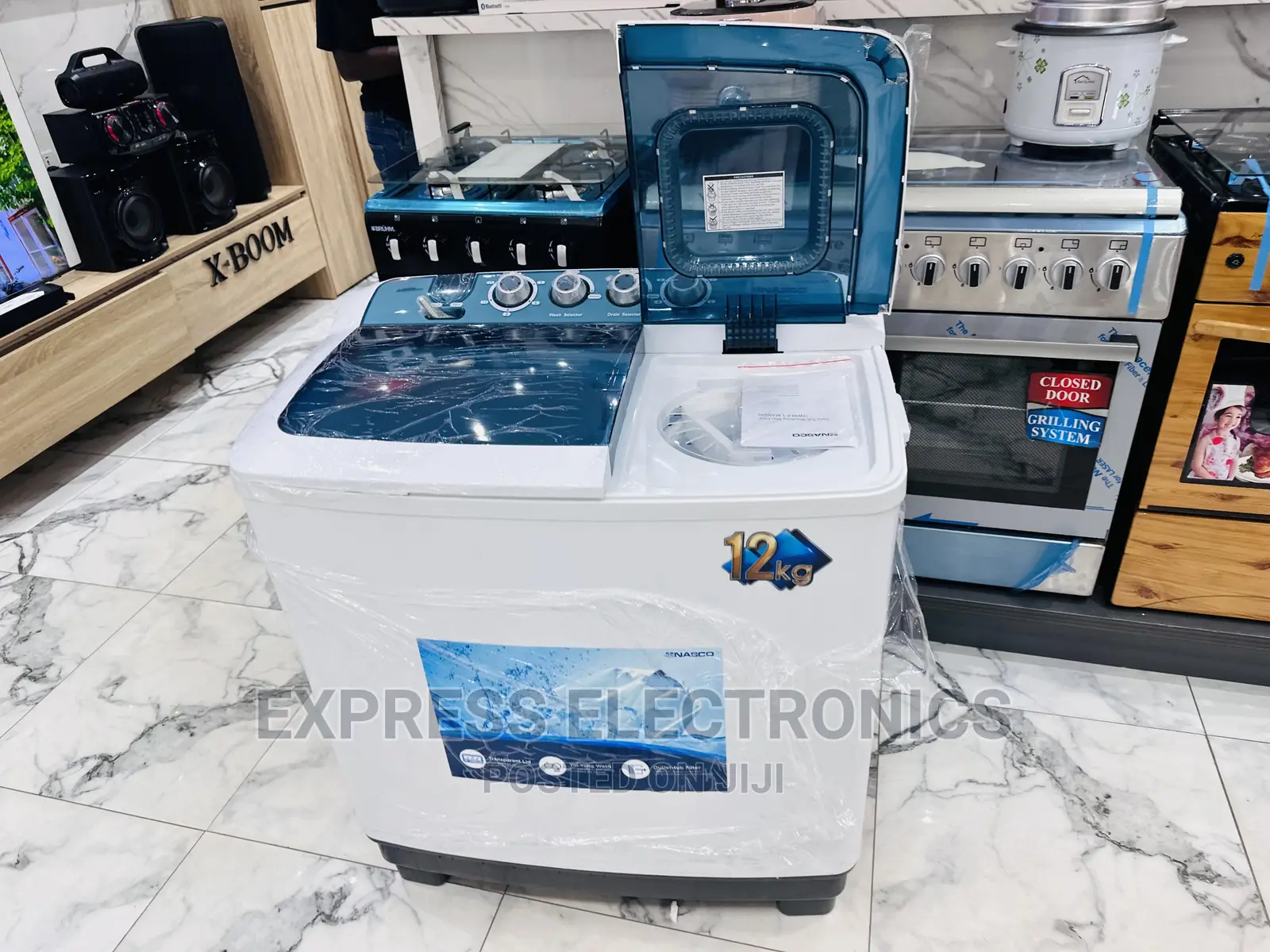 Hand Wash Effect Nasco Topload Washing Machine 12kg