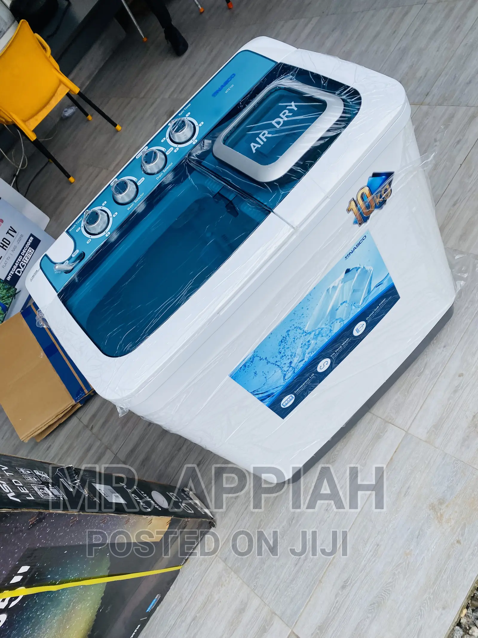 Fast and Effective Nasco 10kg Semi-Automatic Washingmachine
