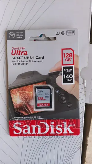 Sandisk Ultra SDHC Memory Card 128gb 80mb