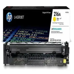 Hp 216a Yellow Original Toner Cartridge - W2412a