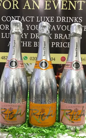 Veuve Clicquot Rich Brut and Rose