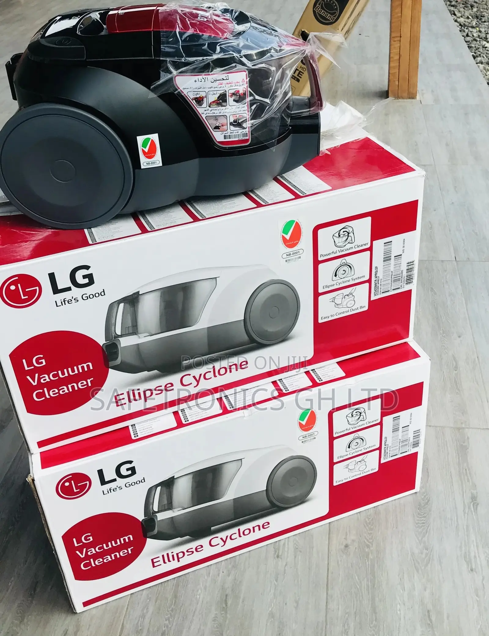 White/Red Vc5420nntr Vacuum Cleaner 2000W LG 
